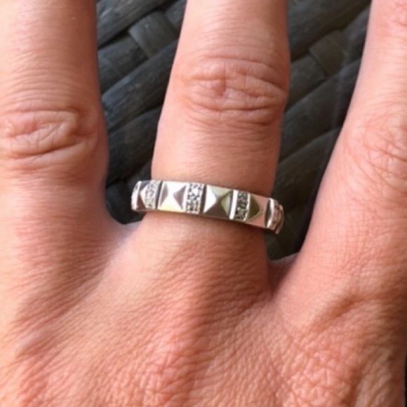 Jewelry - Diamond Sterling Ring